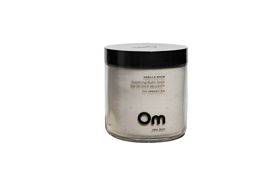OM Organics Vanilla Moon Soothing Bath Soak 630g