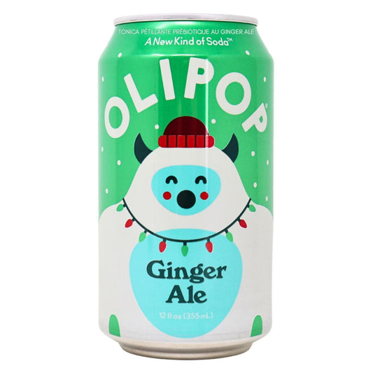 Olipop Ginger Ale Prebiotic Soda 355ml