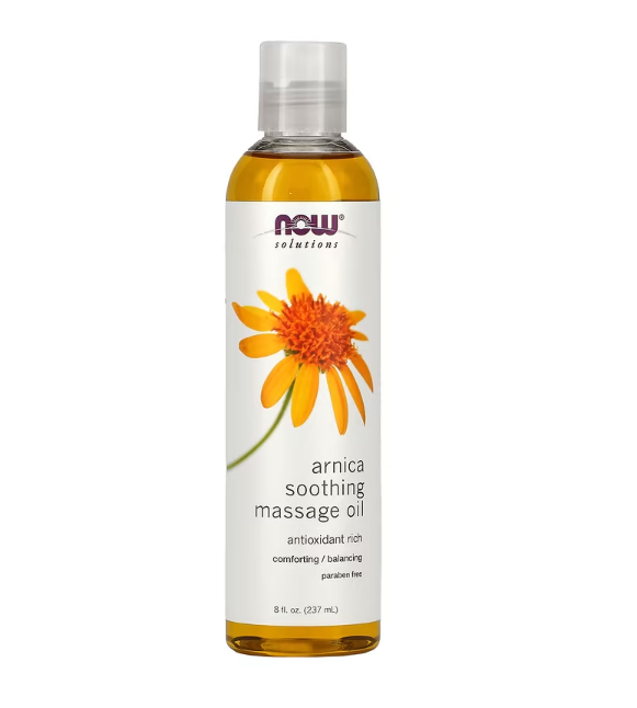 NOW Arnica Soothing Massage Oil 237ml