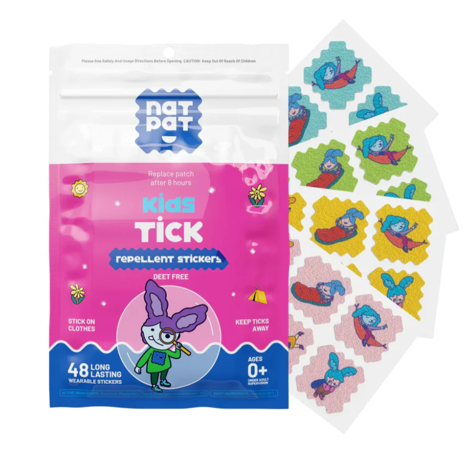 Kids Tick Repellent Stickers 48 pack