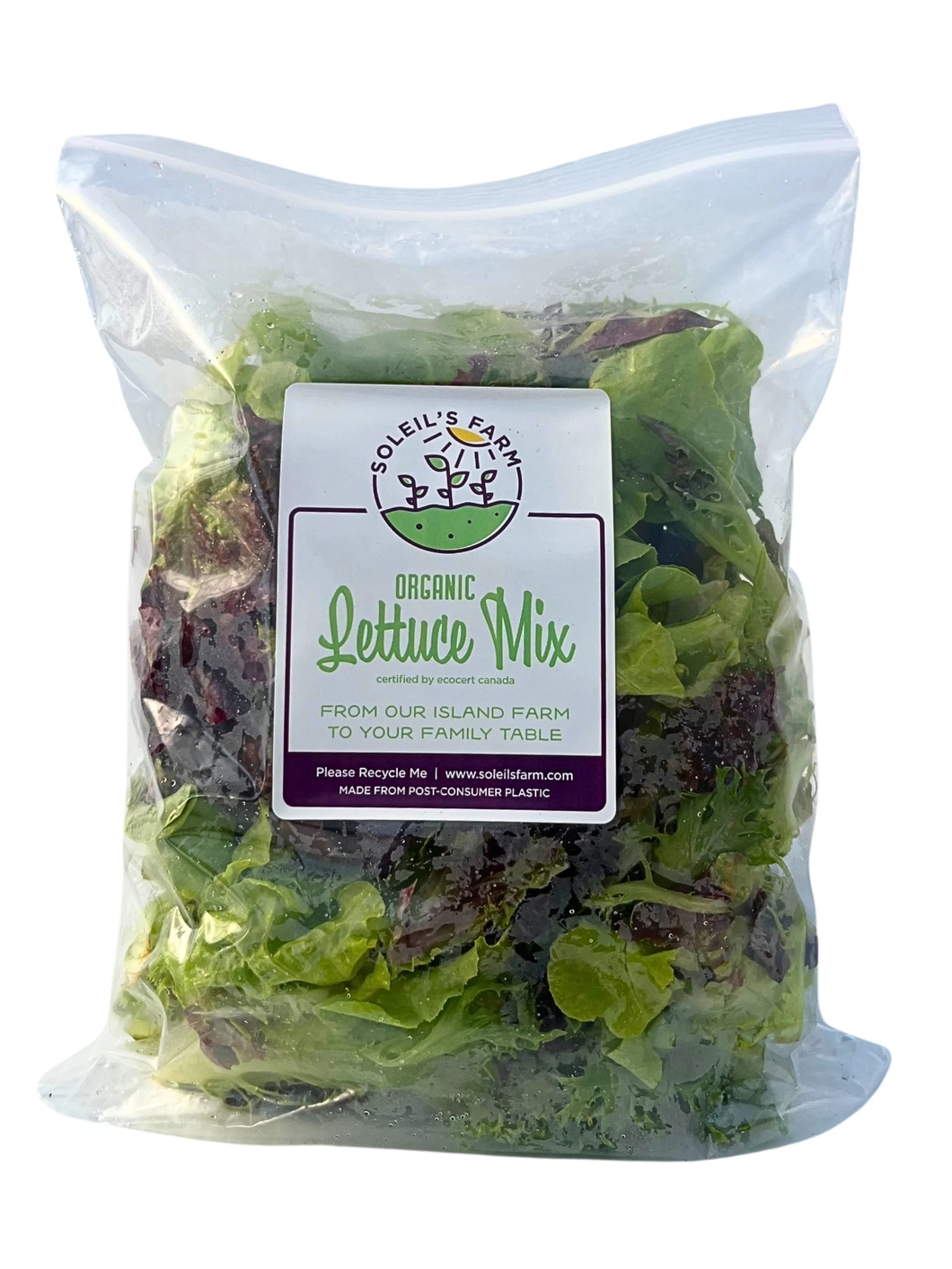 Soleil's Farm Local Organic Lettuce Mix 170g