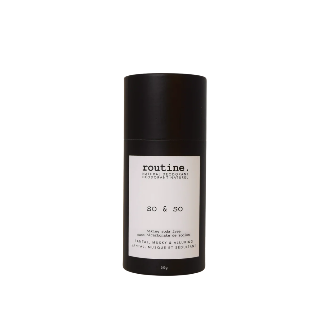 Routine So and So Deodorant Stick 50g