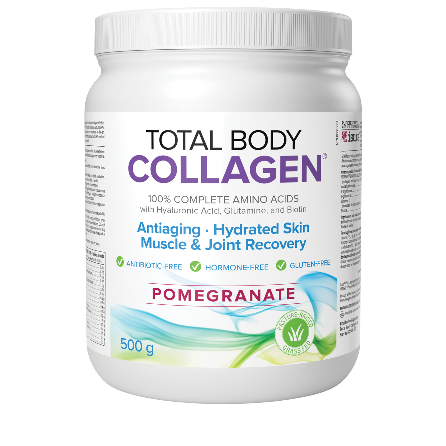 Natural Factors Total Body Collagen Pomegranate 500g