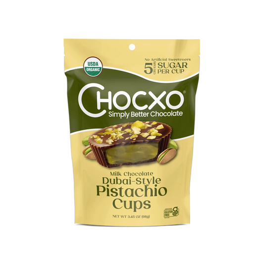 ChocXo Milk Choc Dubai Style Pistachio Cup 98g