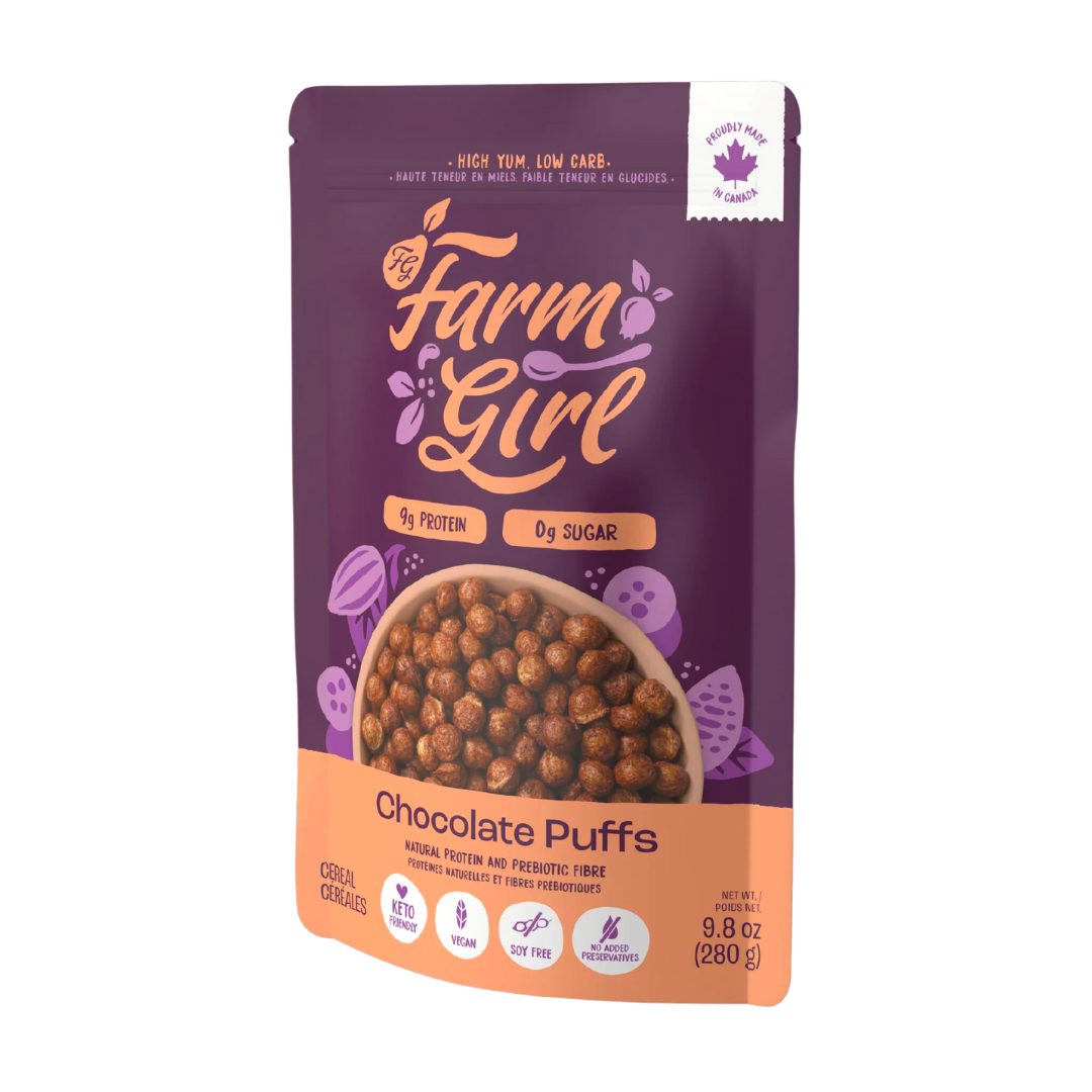 Farm Girl Chocolate Puffs Cereal 280g