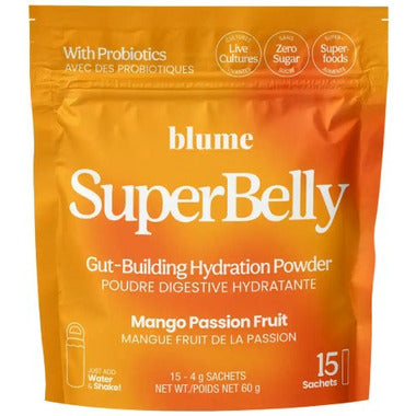 Blume Super Belly Mango Passion Fruit 60g 15pk