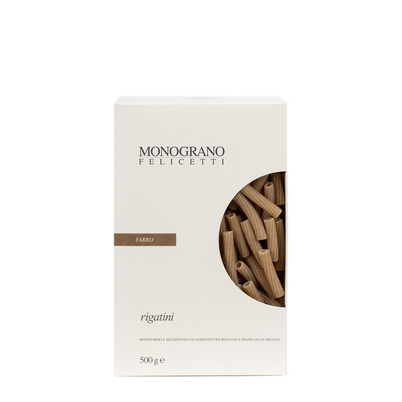 Felicetti Monograno Organic Spelt Rigatini Pasta 500g