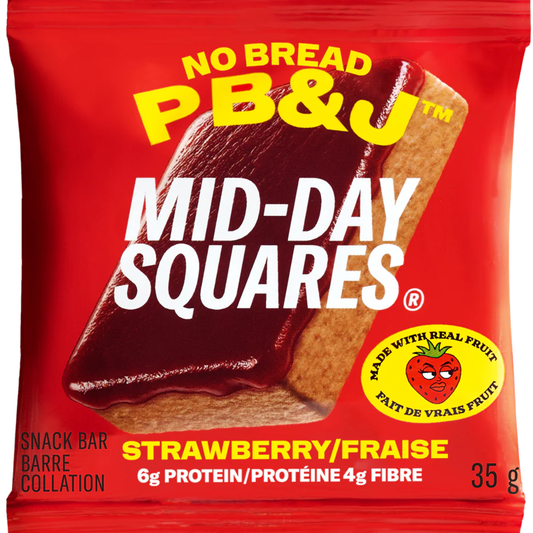 Mid Day Squares No Bread PB & J 35g