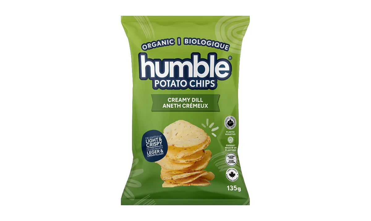 Humble Potato Chips Creamy Dill Chips 135g