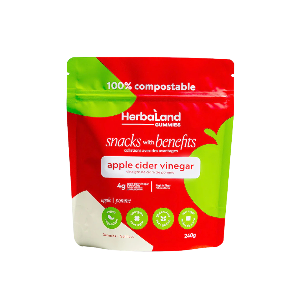 Herbaland Organic Apple Cider Vinegar Gummies 240g