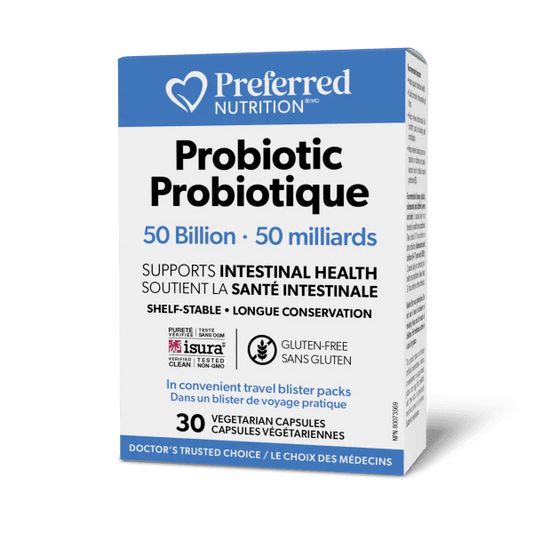 Preferred Nutrition Probiotic 50 Billion 30vcaps