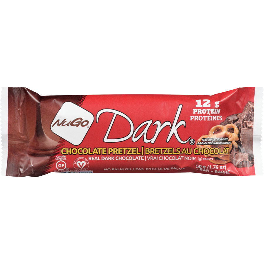 Nugo Dark Chocolate Pretzel Protein Bar 45g