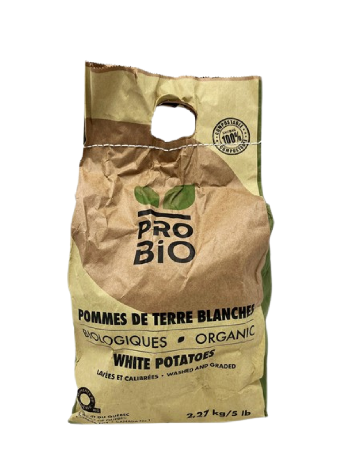 Organic White Potatoes 5lb