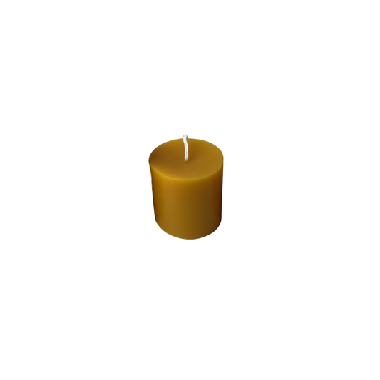 Canoe Cove Beeswax Pillar Candle Medium 85g