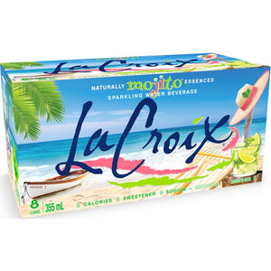 La Croix Mojito Sparkling Water 355ml 8pk