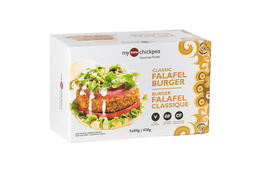 My Little Chickpea Classic Falafel Veggie Burger 5 Pack 420g
