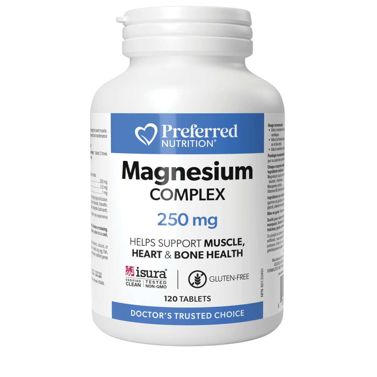 Preferred Nutrition Magnesium Complex 120 Tablets