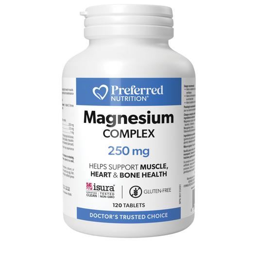 Preferred Nutrition Magnesium Complex 120 Tablets