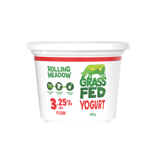 RM Grass Fed Yogurt Plain 3.25% 500g