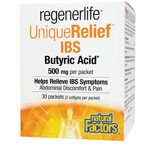 NF UniqueRelief IBS Butyric Acid 500mg 30pack