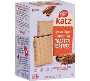Katz Gluten Free Toaster Pastries Cinnamon 227g