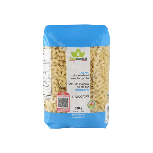Bioitalia Organic Macaroni 500g