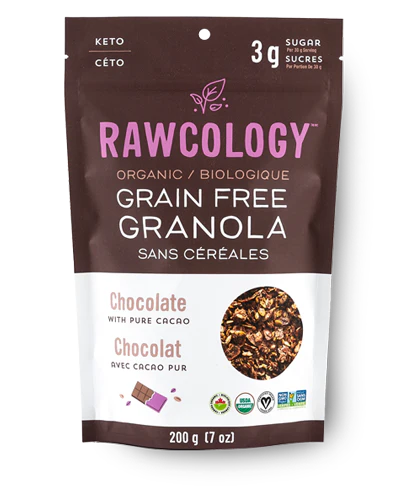 Rawcology Chocolate Raw Crunch Granola 200g