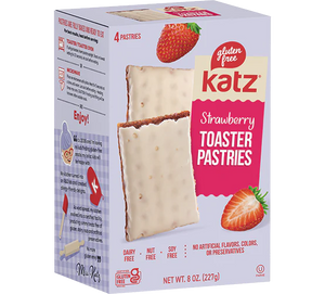 Katz Gluten Free Toaster Pastries Strawberry 227g