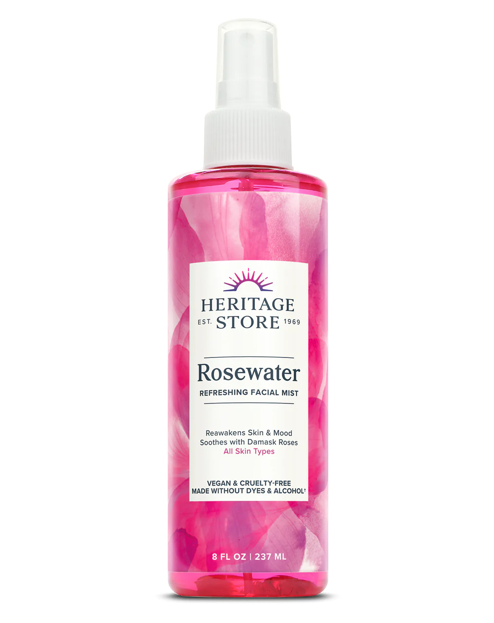 Heritage Store Rosewater 240ml