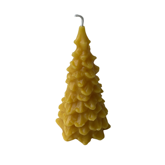 Canoe Cove Beeswax Christmas Tree Candle Large