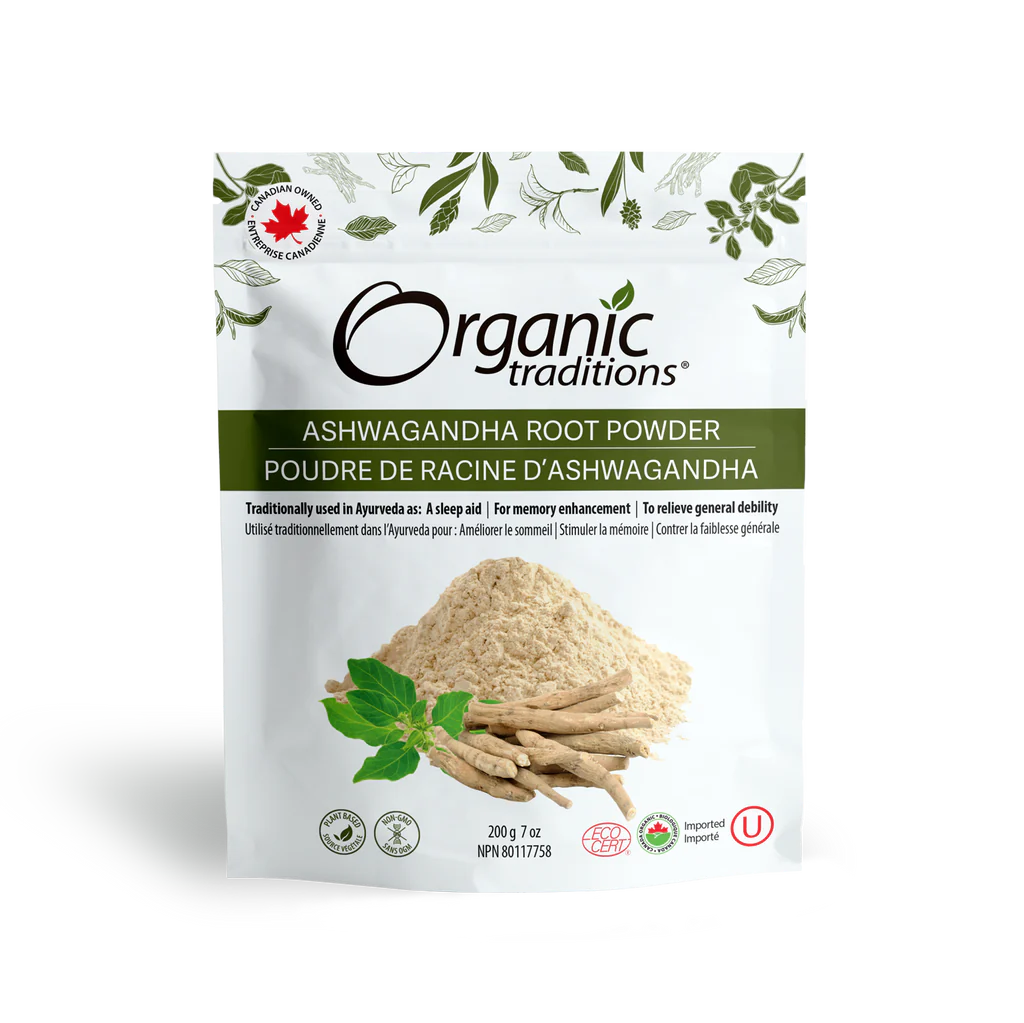 Organic Traditions Organic Ashwagandha Root Powder 200g