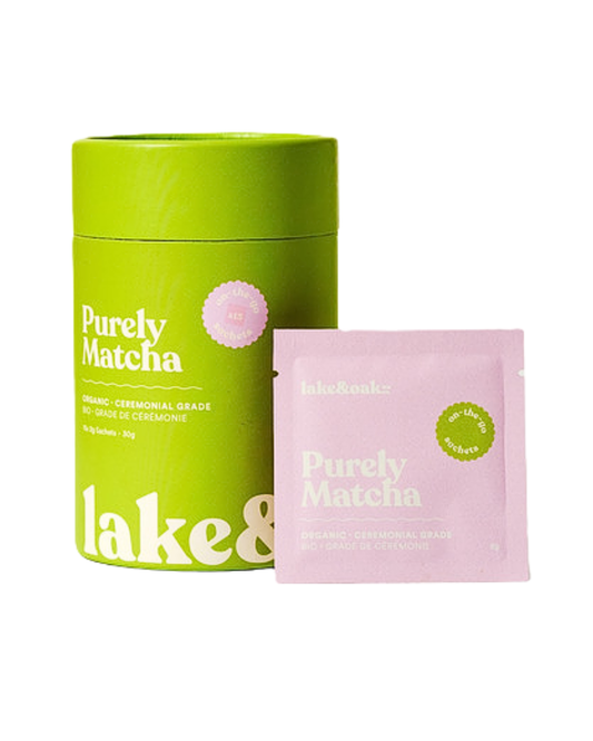 Lake & Oak Purely Matcha On-The-Go 15 2g Sachets