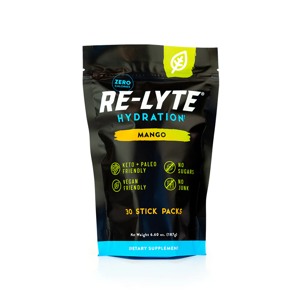 Redmond Re-Lyte Hydration Electrolyte Mix Mango Stick 6.6g 30 Pack
