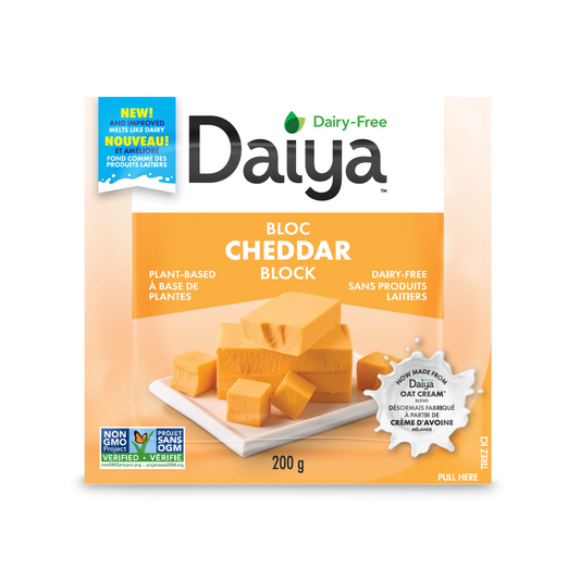 Daiya Medium Cheddar Style Block 200g