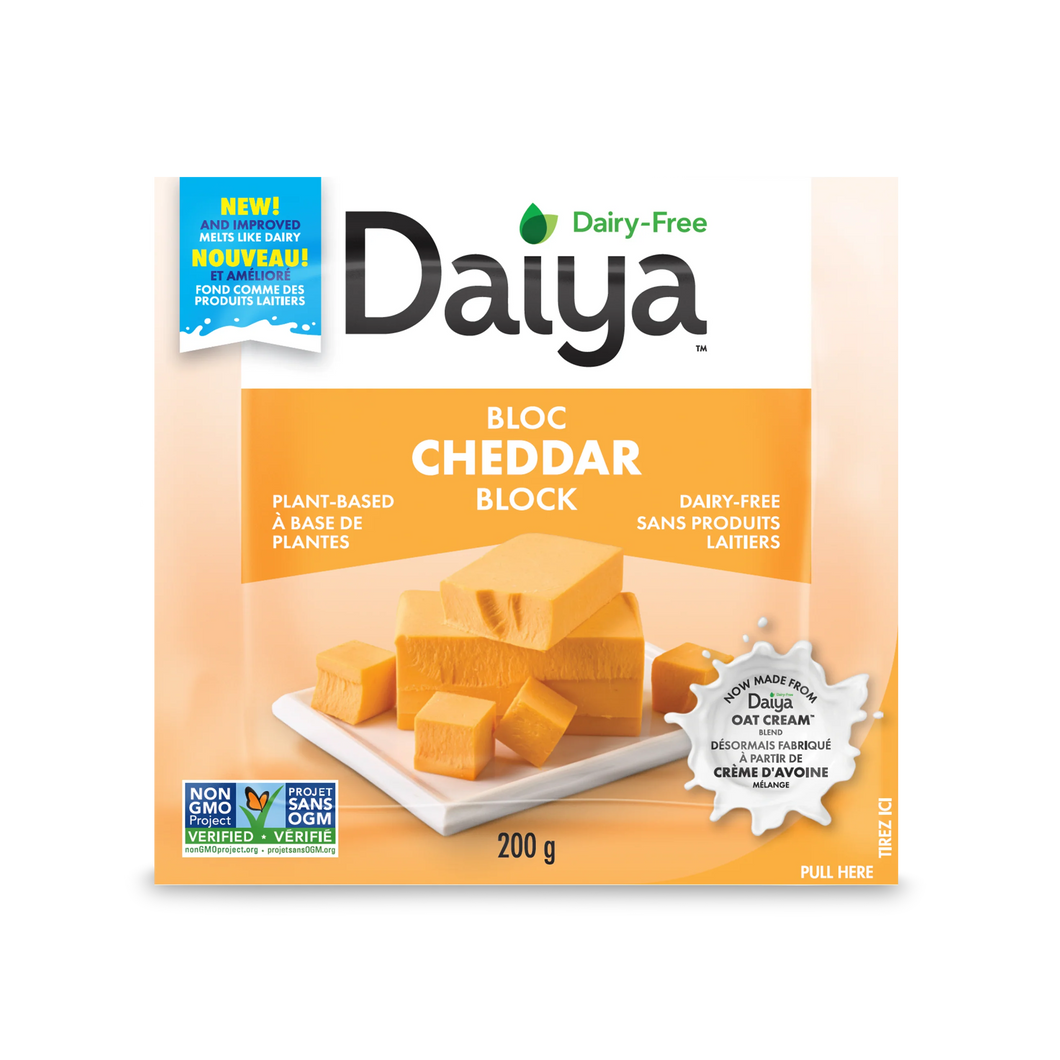 Daiya Medium Cheddar Style Block 200g