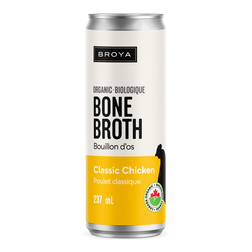 Broya Organic Chicken Bone Broth Can 237ml
