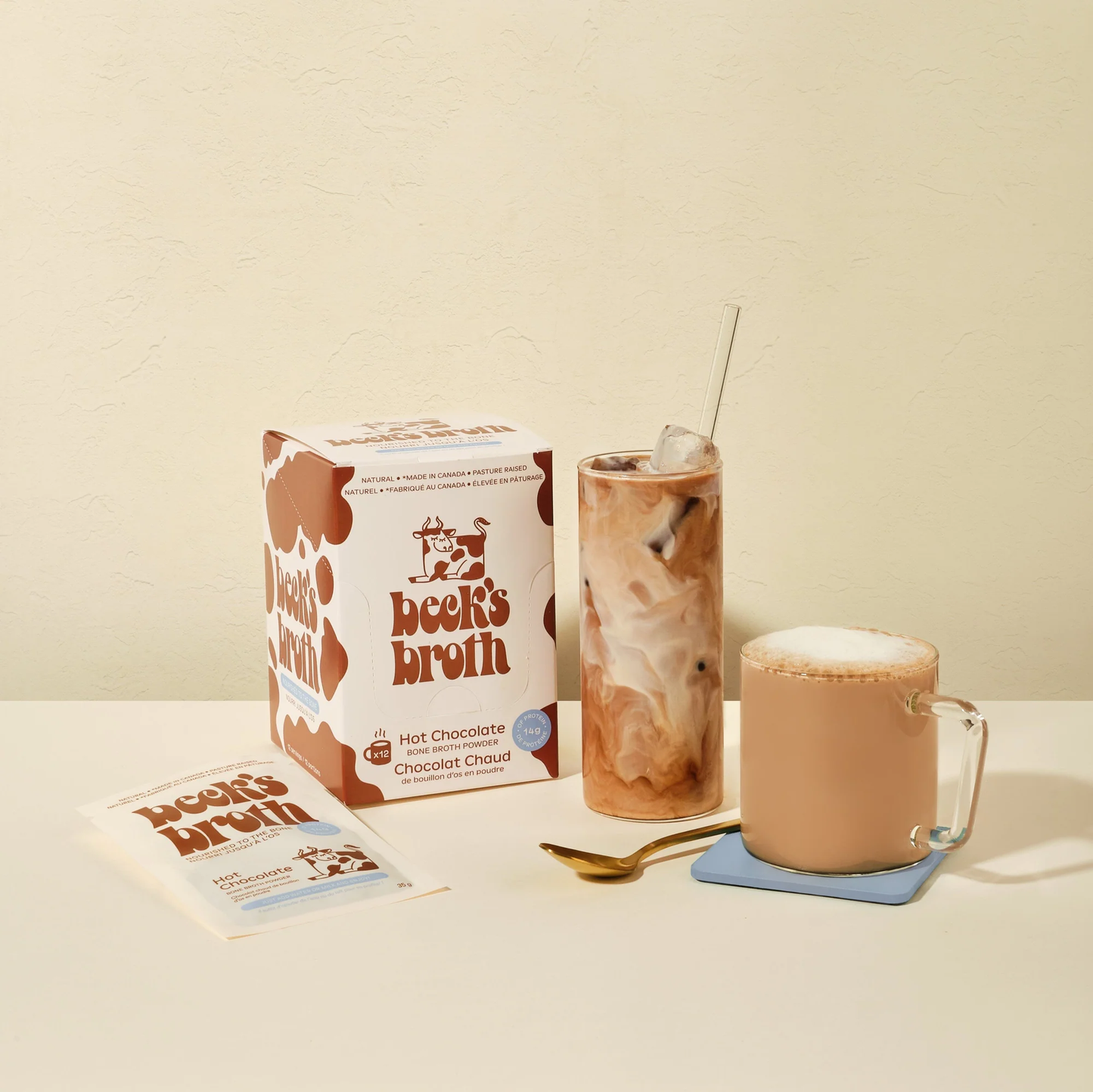 Becks Broth Protein Hot Chocolate 5pk