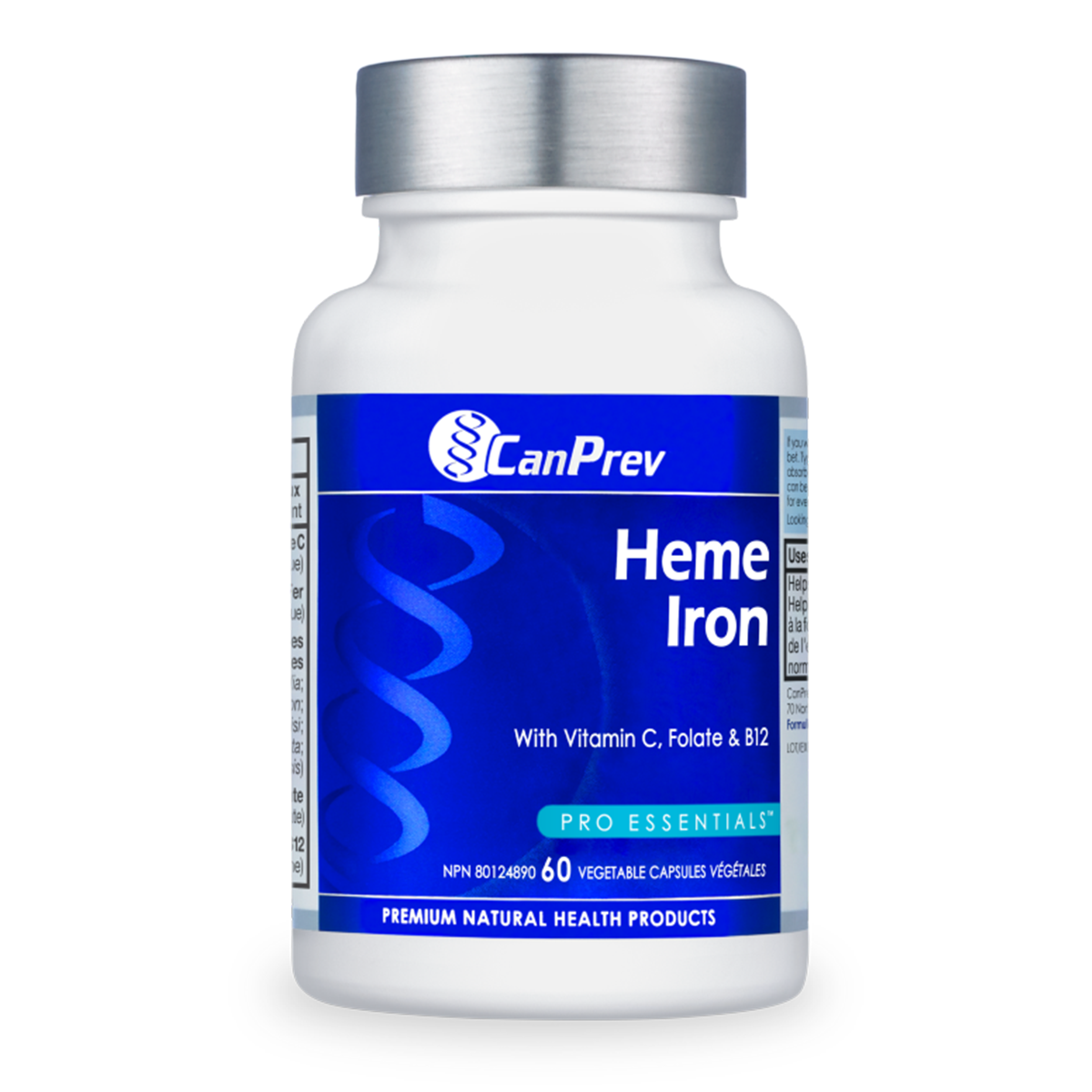 CanPrev Heme Iron 11mg 60 Capsules