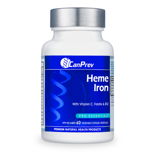 CanPrev Heme Iron 11mg 60 Capsules