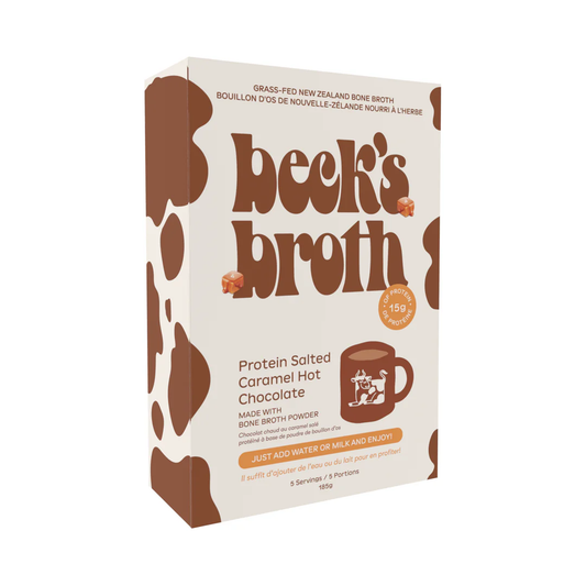 Beck's Broth Protein Salted Caramel Hot Chocolate 5pk