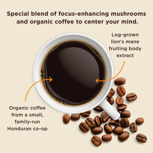 Four Sigmatic Lion's Mane Dark Roast Ground Coffee 340g