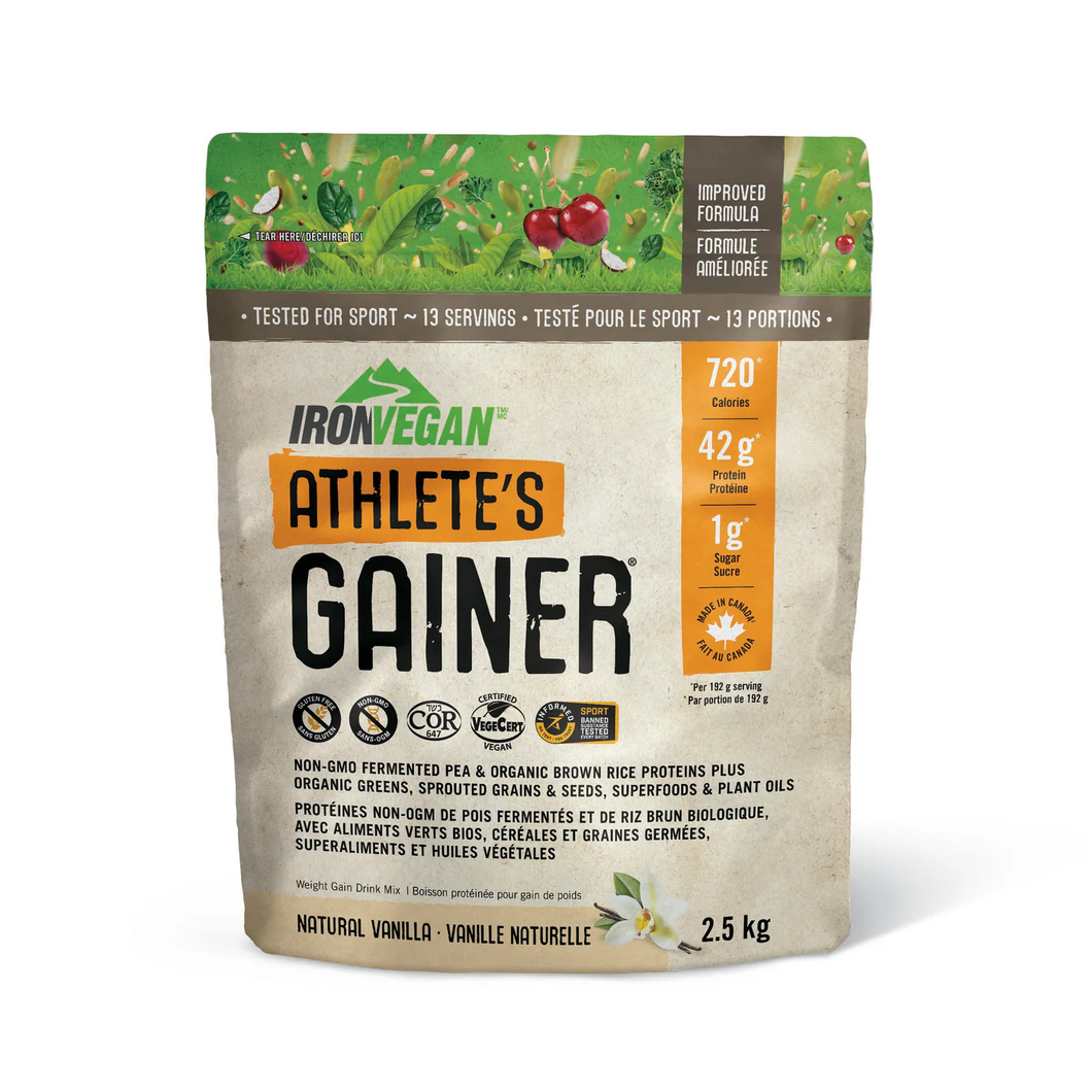 Iron Vegan Athlete's Gainer Vanilla 2.5kg
