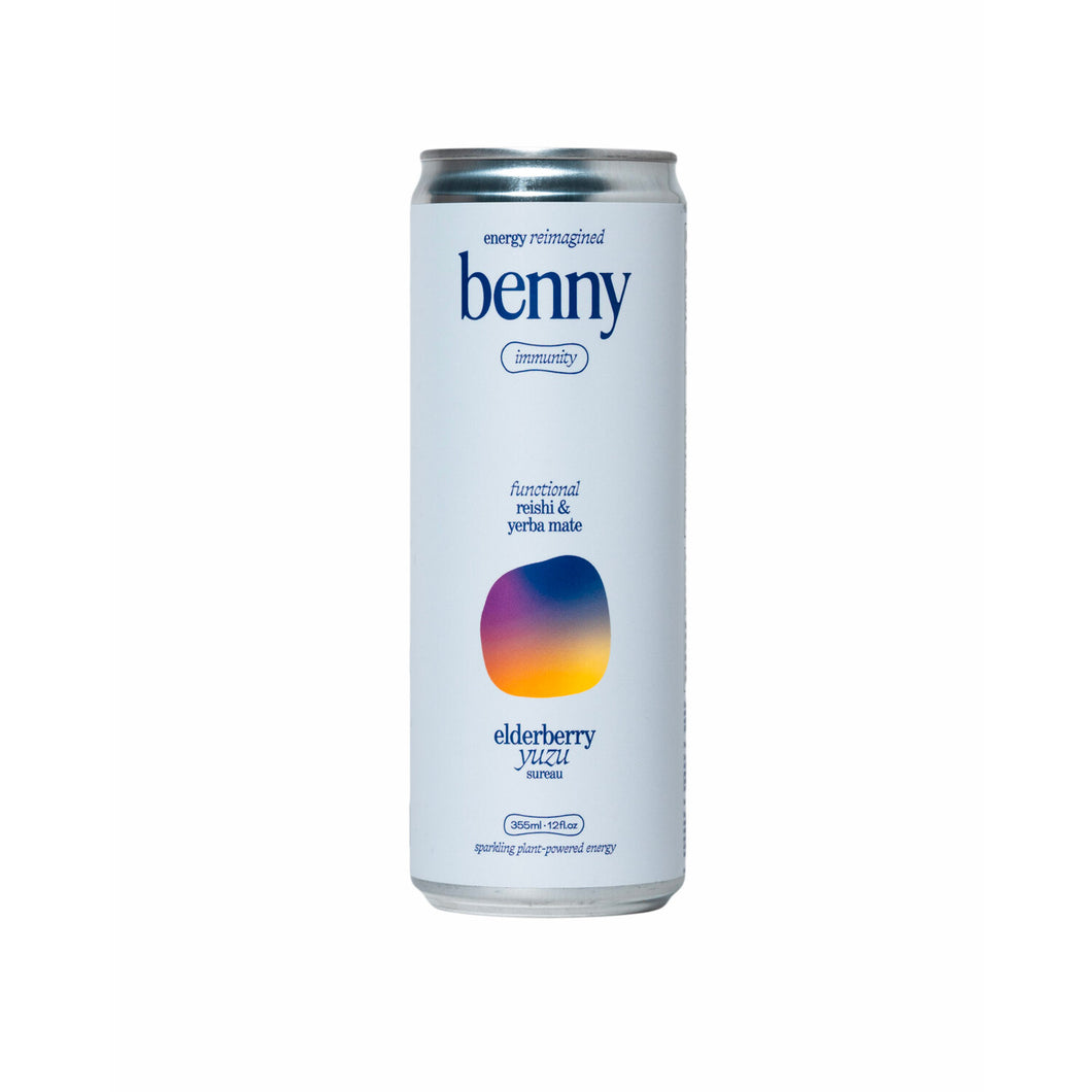 Benny Elderberry Yuzu Immunity Energy Drink 355ml