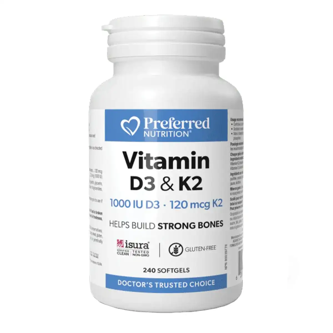 Preferred Nutrition Vitamin K2 D3 240sgls