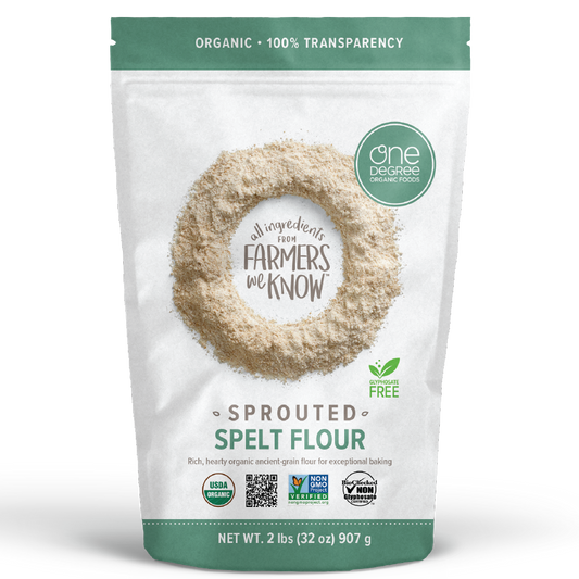 One Degree Organic Sprouted Spelt Flour 907g