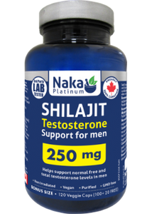 Naka Platinum Shilajit 250mg 60caps