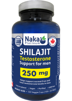 Naka Platinum Shilajit 250mg 60caps