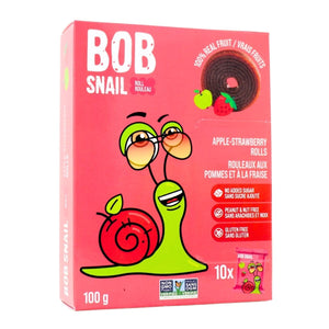 Bob Snail Apple Strawberry Rolls 100g