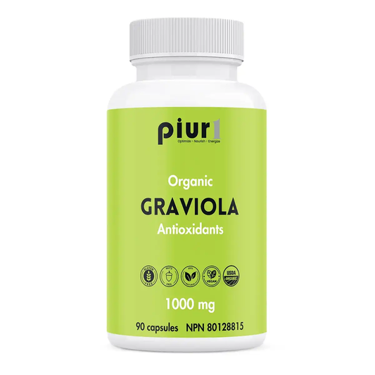 Piuri Organic Graviola 90 vegetable capsules