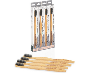 The Future is Bamboo Charcoal Bamboo Toothbrush